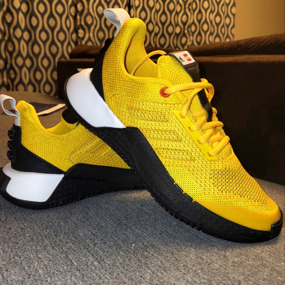Men's new Adidas Lego tennis shoes.